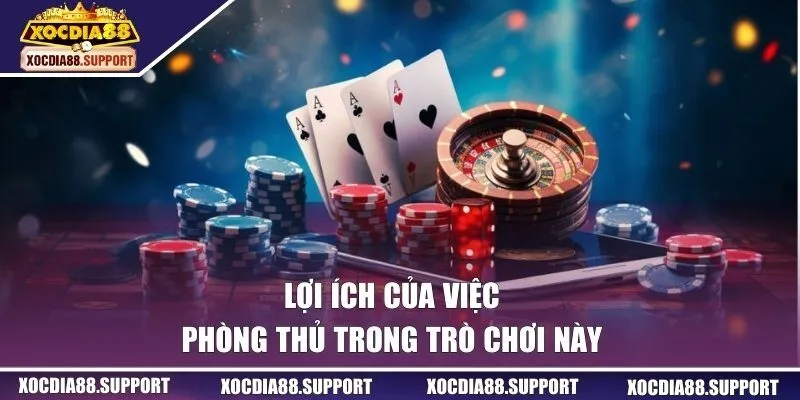 Lợi ích của việc phòng thủ trong trò chơi này